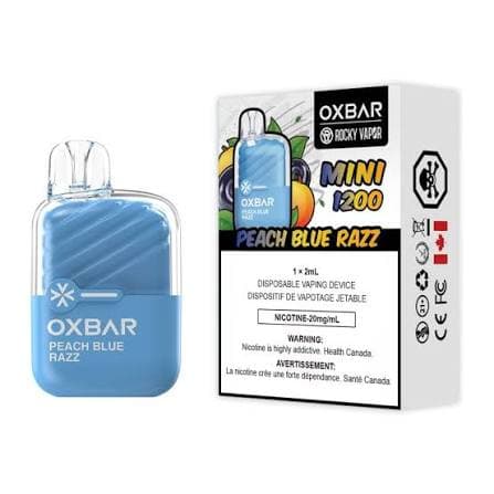 Oxbar mini Peach Blue Razz