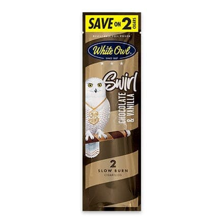 White owl Swirl Choc Van