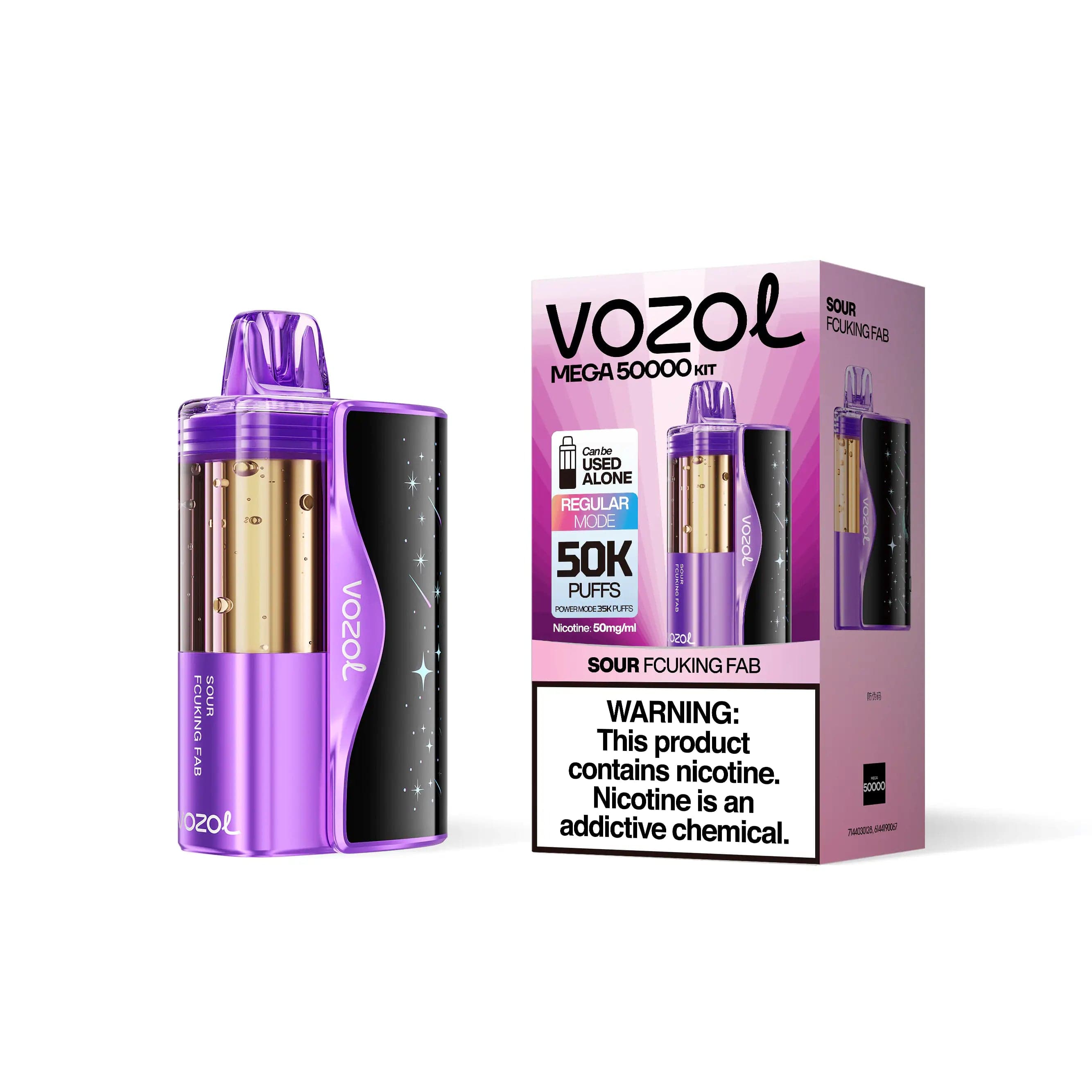 VOZOL Mega 50K Pod - Sour Fcuking Fab