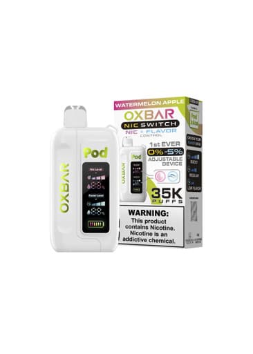 OXBAR x Pod Juice Nic Switch 35K - Watermelon Apple